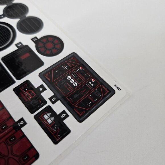 Lego Star Wars The Dark Falcon 75389 Building Instructions & Sticker Sheet ONLY - Picture 10 of 12
